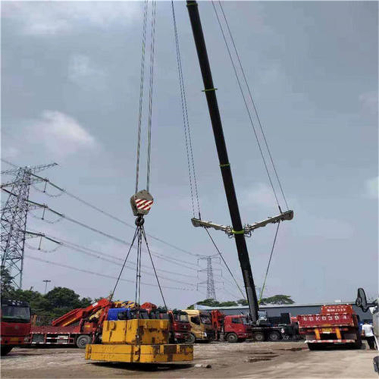 长征镇风电设备吊装